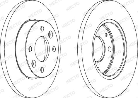 Necto WN364 - Bremžu diski autospares.lv