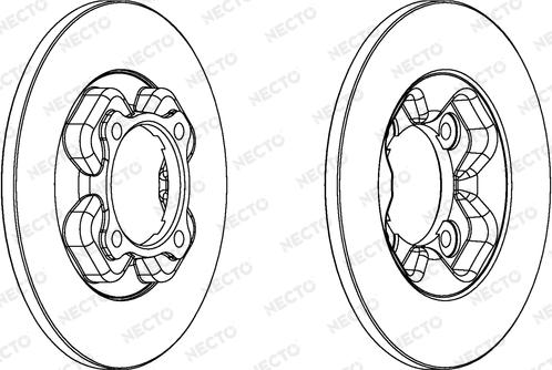 Necto WN300 - Bremžu diski www.autospares.lv