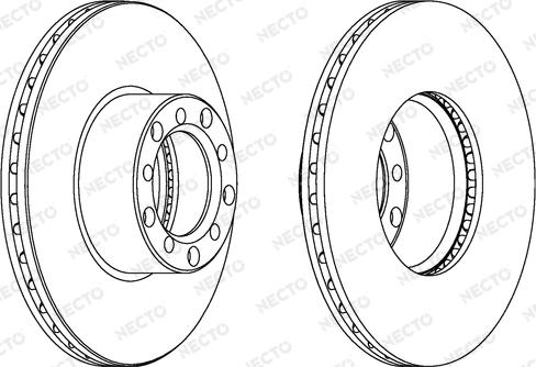 Necto WN318 - Bremžu diski autospares.lv