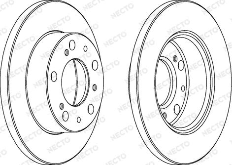 Necto WN380 - Bremžu diski www.autospares.lv