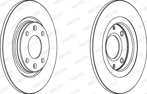 Febi Bilstein 10317 - Bremžu diski www.autospares.lv