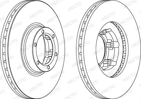 Necto WN324 - Bremžu diski www.autospares.lv