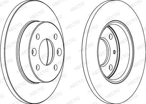 Necto WN376 - Bremžu diski autospares.lv