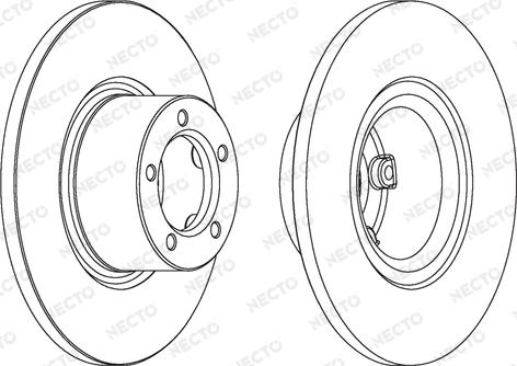 Necto WN246 - Bremžu diski www.autospares.lv