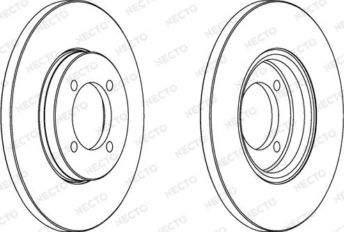 Necto WN263 - Bremžu diski autospares.lv