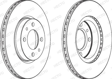 Necto WN752 - Bremžu diski autospares.lv