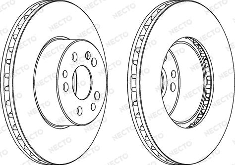 Necto WN769 - Bremžu diski www.autospares.lv