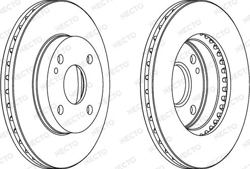 Necto WN705 - Bremžu diski www.autospares.lv