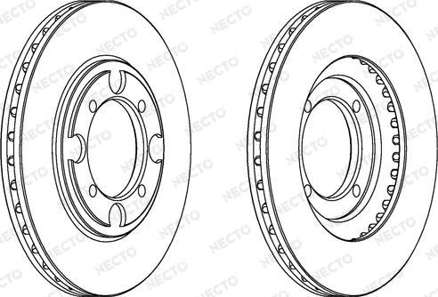 Necto WN706 - Bremžu diski www.autospares.lv