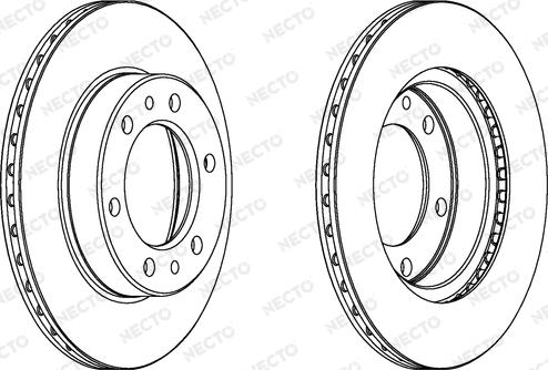 Necto WN725 - Bremžu diski www.autospares.lv