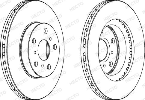 Necto WN723 - Bremžu diski www.autospares.lv