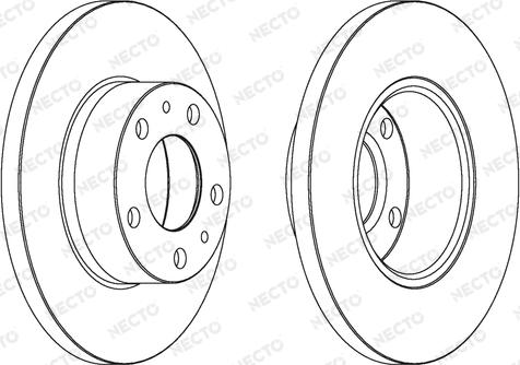 Necto WN776 - Bremžu diski autospares.lv