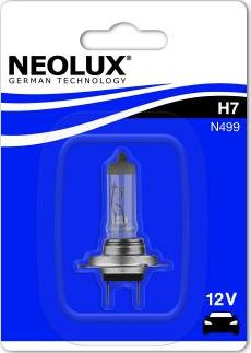 NEOLUX® N499-01B - Лампа накаливания, фара дальнего света www.autospares.lv