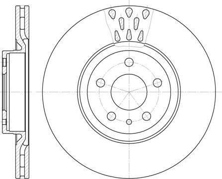 NEW BLOX NB014270V05F - Bremžu diski www.autospares.lv