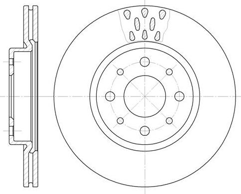 NEW BLOX NB013000V04F - Bremžu diski autospares.lv