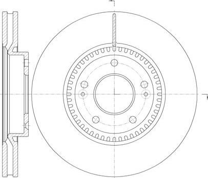 NEW BLOX NB020990V05F - Bremžu diski www.autospares.lv