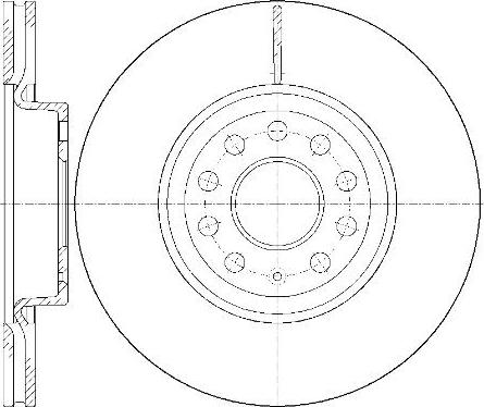 NEW BLOX NB020830V09F - Bremžu diski autospares.lv