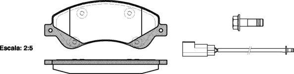 NEW BLOX NB24485V02 - Bremžu uzliku kompl., Disku bremzes www.autospares.lv