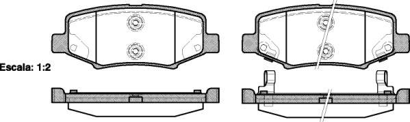 NEW BLOX NB24602V02 - Bremžu uzliku kompl., Disku bremzes www.autospares.lv