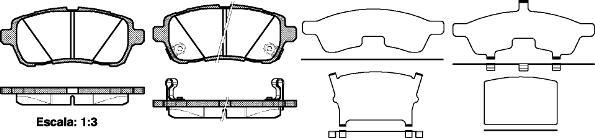 NEW BLOX NB24283V02 - Bremžu uzliku kompl., Disku bremzes autospares.lv