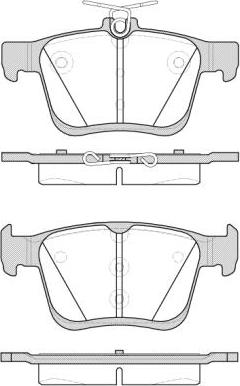 NEW BLOX NB25008N00 - Тормозные колодки, дисковые, комплект www.autospares.lv