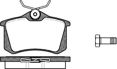 Ferodo TAR541 - Bremžu uzliku kompl., Disku bremzes autospares.lv