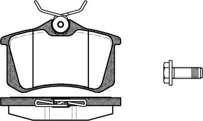 NEW BLOX NB20960T17 - Тормозные колодки, дисковые, комплект www.autospares.lv