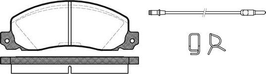 NEW BLOX NB20926V02 - Bremžu uzliku kompl., Disku bremzes autospares.lv