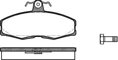 ACDelco AC420481D - Brake Pad Set, disc brake www.autospares.lv