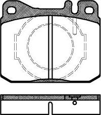 Quattro Freni QF50709175 - Bremžu uzliku kompl., Disku bremzes www.autospares.lv