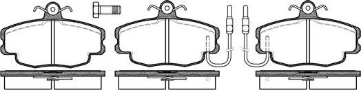 NEW BLOX NB20772V02 - Bremžu uzliku kompl., Disku bremzes www.autospares.lv