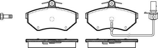 NEW BLOX NB21945V02 - Bremžu uzliku kompl., Disku bremzes www.autospares.lv