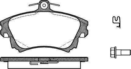 NEW BLOX NB21983V02 - Bremžu uzliku kompl., Disku bremzes www.autospares.lv