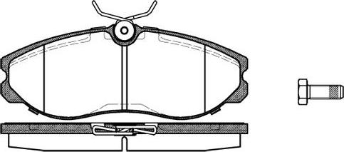 NEW BLOX NB21481N00 - Тормозные колодки, дисковые, комплект www.autospares.lv