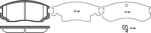 NEW BLOX NB21650V00 - Brake Pad Set, disc brake www.autospares.lv