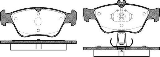 NEW BLOX NB21664S01 - Bremžu uzliku kompl., Disku bremzes www.autospares.lv