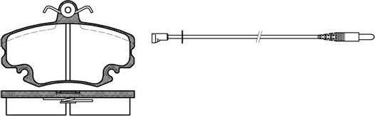 NEW BLOX NB21004V02 - Bremžu uzliku kompl., Disku bremzes www.autospares.lv