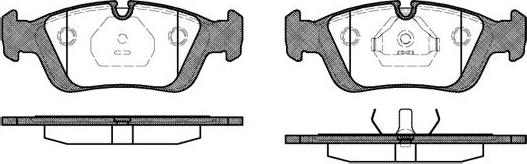 NEW BLOX NB21292A00 - Bremžu uzliku kompl., Disku bremzes www.autospares.lv