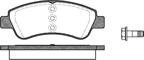 NEW BLOX NB23954S02 - Тормозные колодки, дисковые, комплект www.autospares.lv