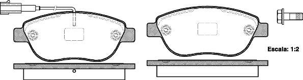 NEW BLOX NB23978V01 - Тормозные колодки, дисковые, комплект www.autospares.lv