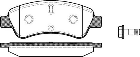 NEW BLOX NB23599S01 - Bremžu uzliku kompl., Disku bremzes autospares.lv