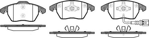 NEW BLOX NB23587V01 - Bremžu uzliku kompl., Disku bremzes autospares.lv