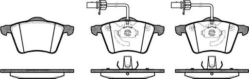 NEW BLOX NB23034V02 - Тормозные колодки, дисковые, комплект www.autospares.lv