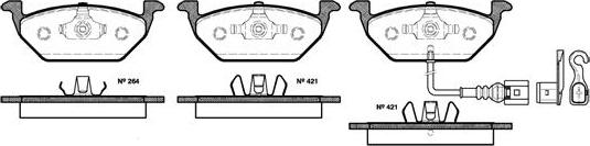 NEW BLOX NB23131V01 - Тормозные колодки, дисковые, комплект www.autospares.lv