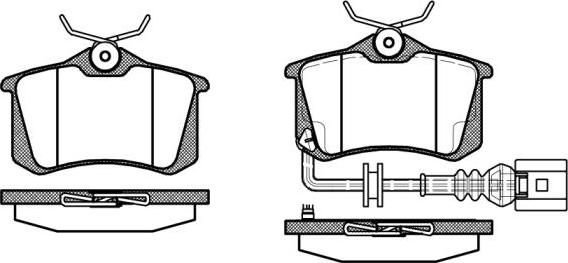 NEW BLOX NB23823V01 - Тормозные колодки, дисковые, комплект www.autospares.lv