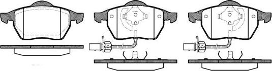 Löbro 32370 - Тормозные колодки, дисковые, комплект www.autospares.lv