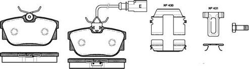 NEW BLOX NB23224V02 - Bremžu uzliku kompl., Disku bremzes autospares.lv