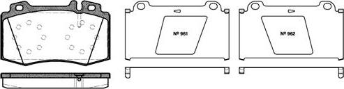 NEW BLOX NB23271V00 - Bremžu uzliku kompl., Disku bremzes autospares.lv