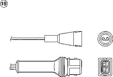 NGK 94490 - Lambda Sensor www.autospares.lv