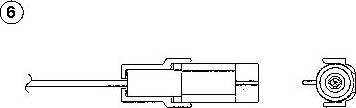 NGK 94087 - Лямбда-зонд, датчик кислорода www.autospares.lv